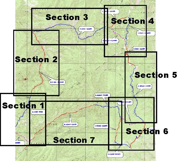 Gila Trail Map